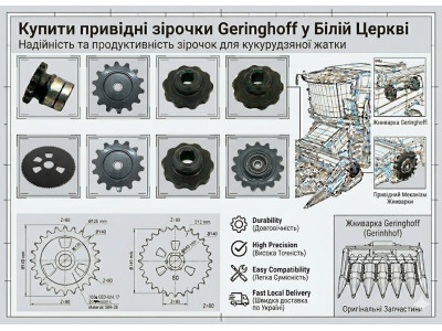 Привідні зірочки Geringhoff — купити в Україні, ціна 