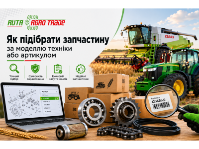 Як підібрати запчастину за моделлю техніки або артикулом
