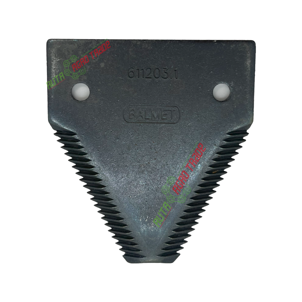 Сегмент коси (ножа) жатки BZ 84/3 CL BALMET крупна насічка, 611203.1