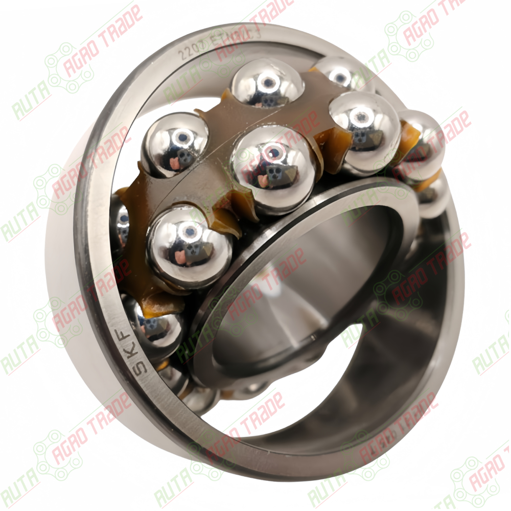 Кульковий дворядний підшипник 2207 ETN9/C3 SKF, 215520.0